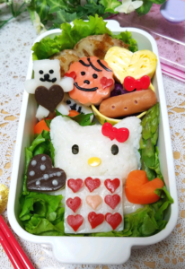 キティちゃんおにぎり 弁当 カジェール